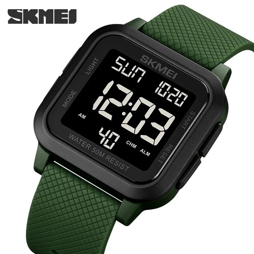 SKMEI 1894 Fashion Sport 50M Watch Luxury Brand Waterproof Outdoor Digital Men's - Picture 8 of 12