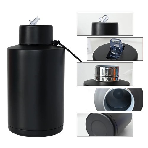 1L Frank Green Water Bottle Insulated Stainless Steel Ceramic Bottle w/Straw Lid - Picture 5 of 19
