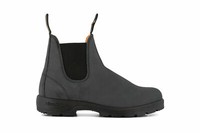 Blundstone Unisex 587 Rustic Black Leather Chelsea Ankle Classic Mens Boots
