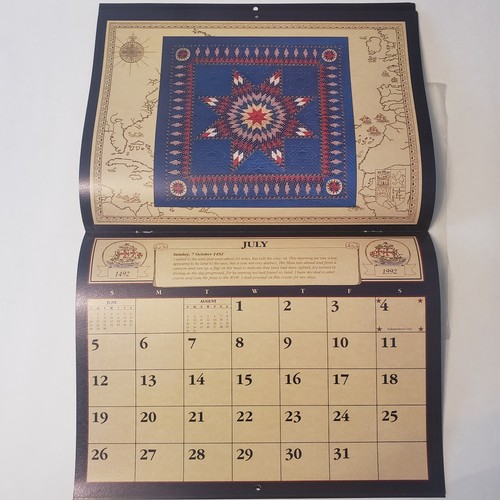 The Discover America Quilt Calendar 1492-1992. - Picture 4 of 9