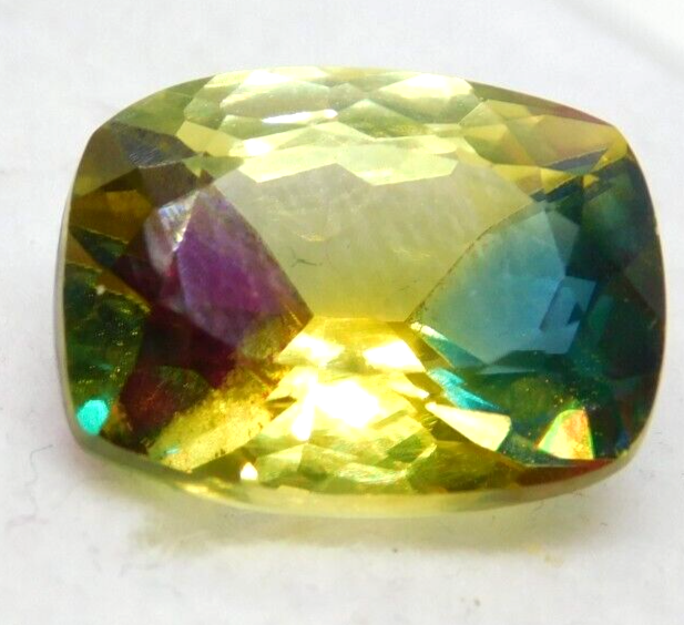 Saphir Naturel Pitambari 10-12 Carats - Forme Coussin - Certifié GGI - Pierre Non Traitée - Neuf Sans Emballage