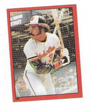 1982 TOPPS BASEBALL STICKER EDDIE MURRAY #145