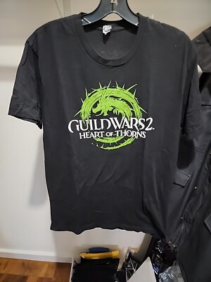 Guild Wars 2 Heart Of Thorns Developer Team T-Shirt Mens Medium