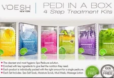 VOESH PEDICURE- DELUXE SPA SET 4 IN 1 Kit