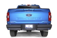 New Fab Fours Black Steel Elite Rear Bumper F150 21 22 23 24 Ff21-u5050-1