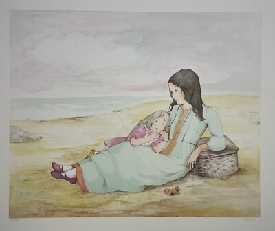 FABIANI, Susana -'SEA BREEZE'- Vintage/New- LITHOGRAPH PRINT- S/N-(113/200)