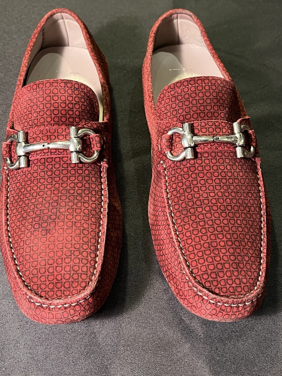 $795 SALVATORE FERRAGAMO LOAFERS MOCCASINS SIZE 11EE = US 12 45