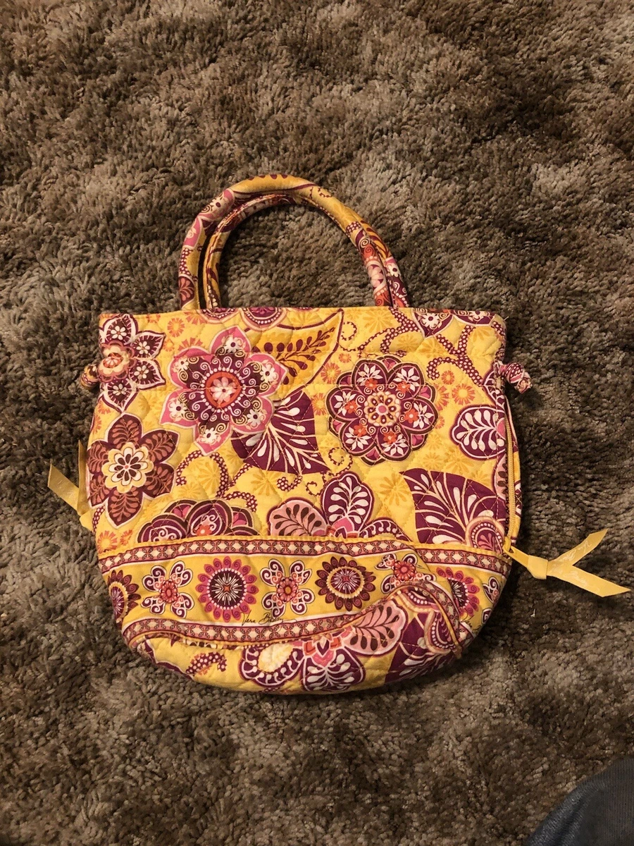 Vera bradley sales yellow purse