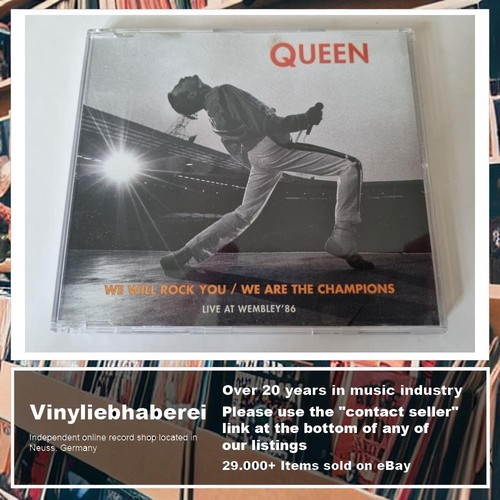 Queen - We Will Rock You / We Are The Champions (Live At Wembley '86) CD Maxi - Picture 6 of 7
