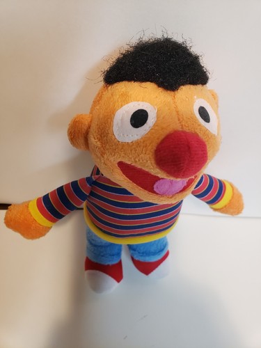 Sesame Street Ernie Muppets 9” Plush Fisher Price Mattel 2002 Stuffed Animal, - Picture 6 of 6