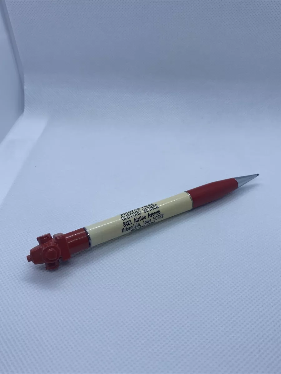 Waterous Pacer Mechanical Pencil From Urbandale Iowa Fire Hydrant