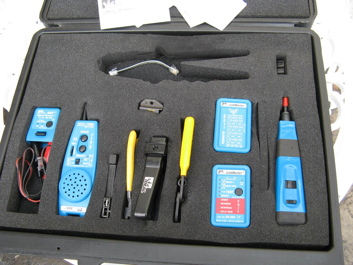 Ideal Link Master LinkMaster Data Datacom Set 62-200 62-180 62-184