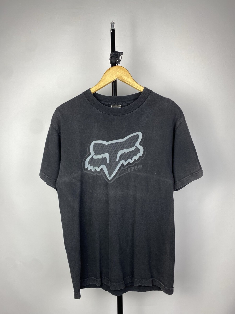 Vintage 90s Faded Racing moto Fox Brand T shirt Men's M Size | eBay