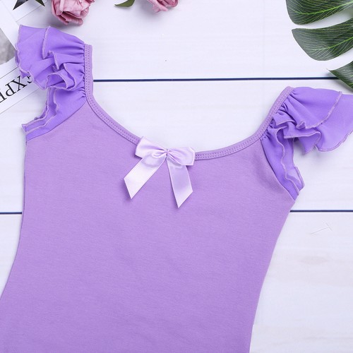 Toddler Girls Gymnastics Leotard Dress Ballet Dance Tutu Skirt Dancewear Sports - Bild 32 von 54