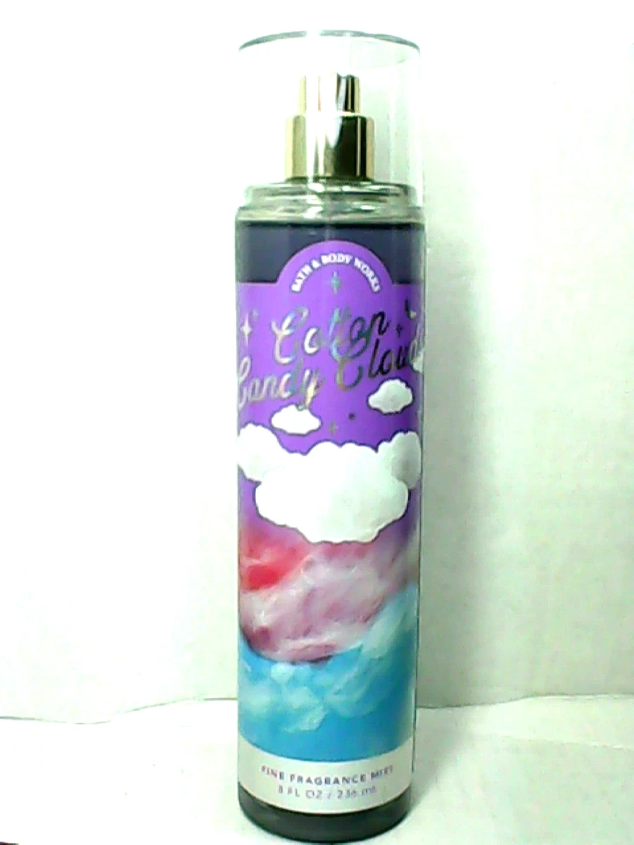 Cotton candy body spray outlet bath and body works