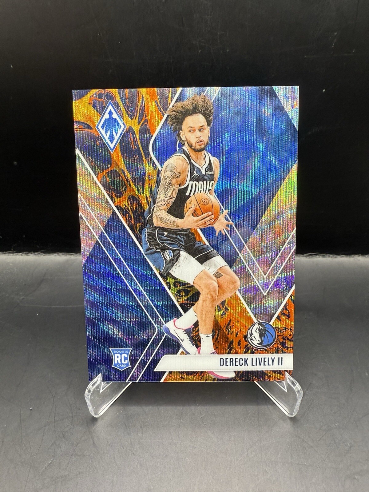 2023-24 Phoenix Dereck Lively II LAVA ROOKIE /75 (RC) #290 DALLAS MAVERICKS