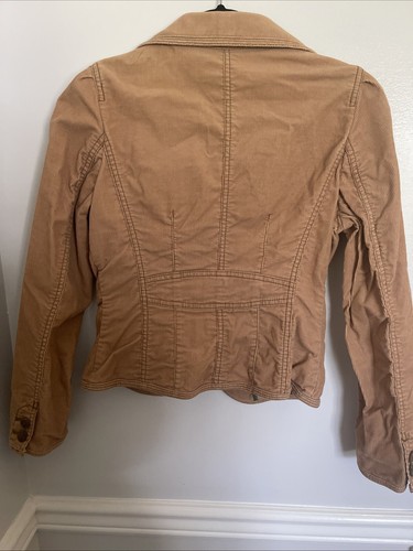 Chaqueta de pana marrón para mujer Ann Taylor Loft, usada, talla 4 Petite - Imagen 7 de 8
