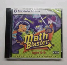 Math Blaster Ages 6-9 PC/Mac CD-ROM, 1998 