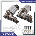 Front Left+Right Catalytic Converters For Ford Explorer 3.5L 2013 2014 2015-2019