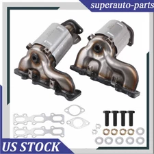 Front Left+Right Catalytic Converters For Ford Explorer 3.5L 2013 2014 2015-2019