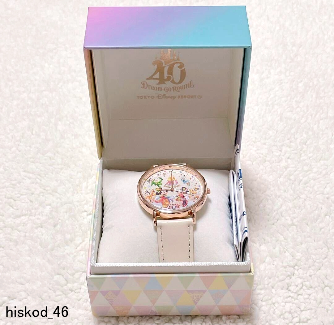 Tokyo Disney land Resort 40th Anniversary Limited Watch Mickey