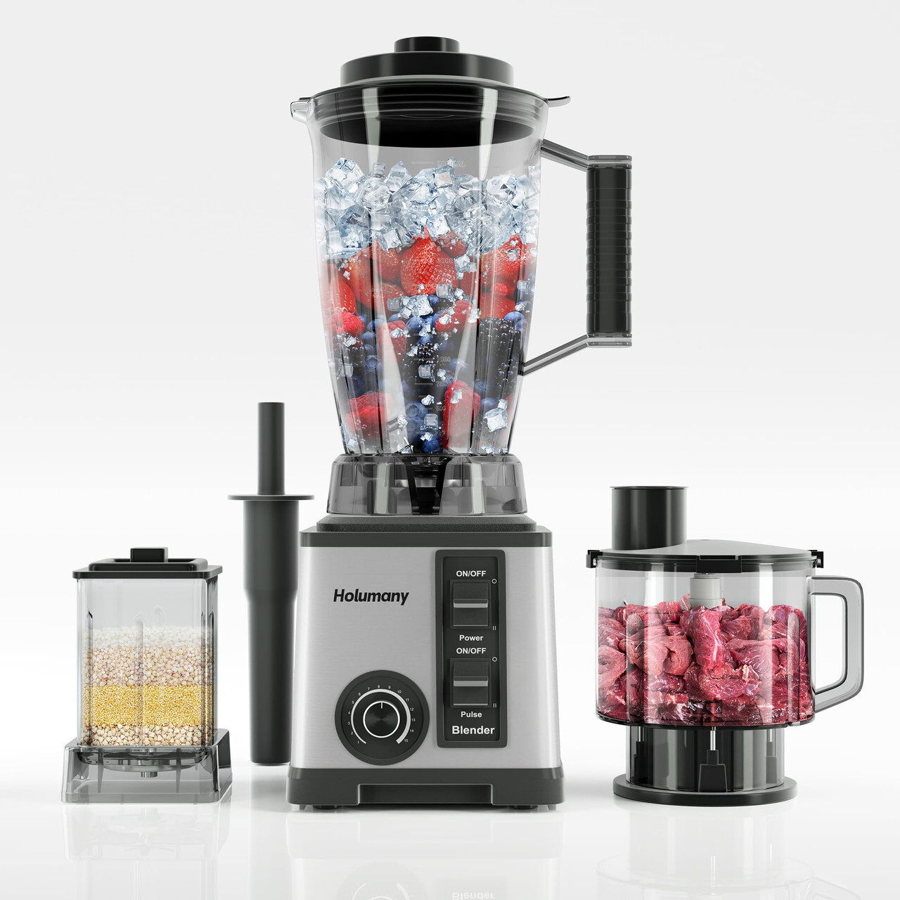 Blender for Kitchen, Countertop Blender for Smoothies/Shakes/Ice Crush