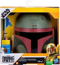 Star Wars Boba Fett Electronic Mask Hasbro Disney NEW Helmet Sound Effects