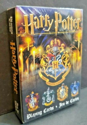 Harry Potter Hogwarts Houses Playing Cards Full Deck Jokers