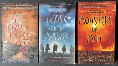 Complete Series Set CHAOS WALKING TRILOGY Patrick Ness Lot 