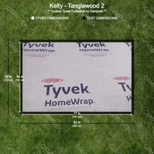 Tyvek Footprint for the Kelty Tanglewood 2 Tent