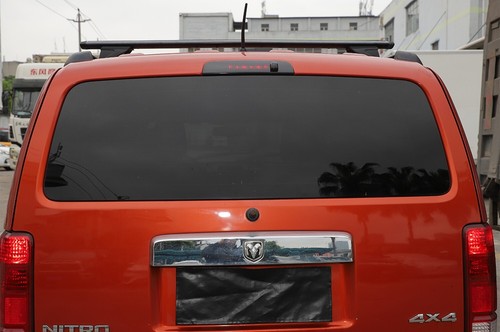 Smoked Black ABS Third High Brake Light Trim For Dodge Nitro /Jeep Liberty 07-12 - Picture 7 of 14