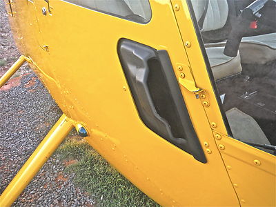 Fits Robinson R44 Heli Raven I, II, Astro, Vent Scoop w/ air louver - PASSENGER