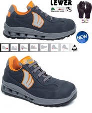 Scarpa antinfortunistica uomo da lavoro bassa LEWER OCEAN S3S SR Flex in pelle