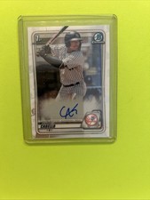 2020 Bowman Chrome Prospect 1st Auto Antonio Cabello #CPA-AC Rookie Auto