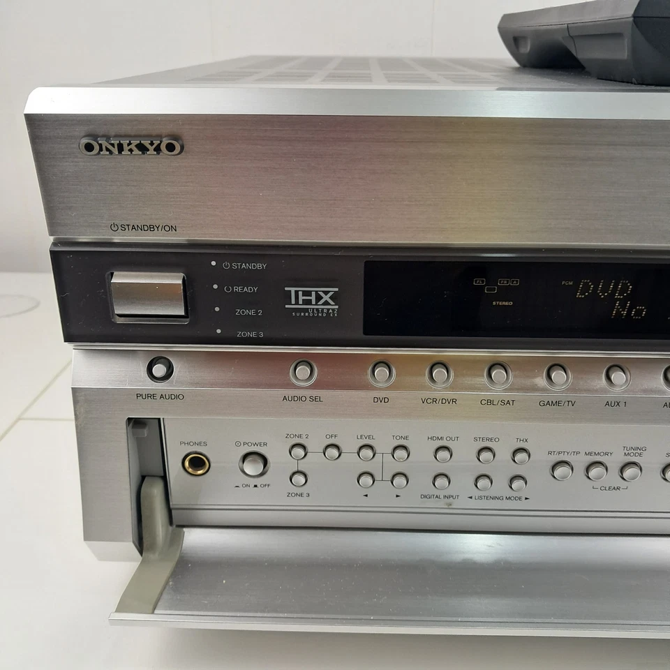 Onkyo Receiver Power Amplifier TX-NR905 AV 7.1 With Remote Control - Image 3 of 4