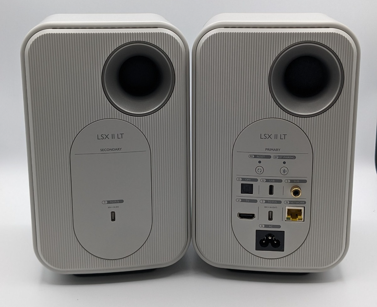 KEF - LSX II LT - Wireless HiFi Speakers - White - SP4077AX - New