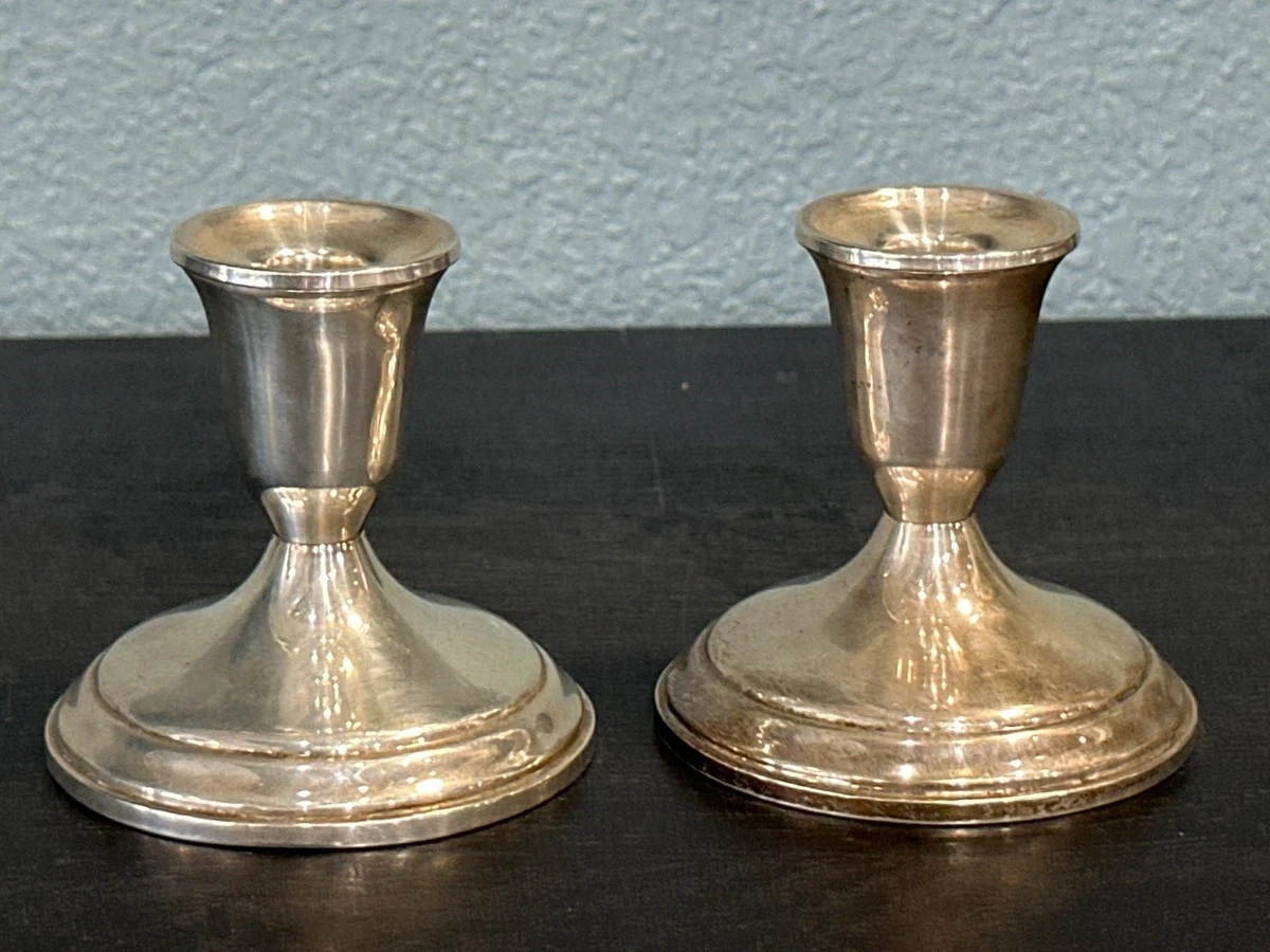 Towle Antique US Sterling Silver Candlesticks & Candelabras for