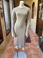 LULULEMON Om and On DRESS  Sand Bodycon.  XS NWT