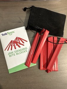 Talk Tools Jaw Grading Bite Blocks