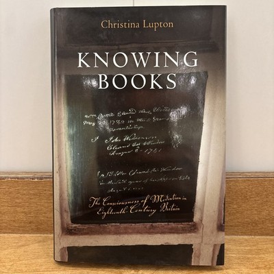 Material Texts: Knowing Books : The Consciousness of Mediation in...