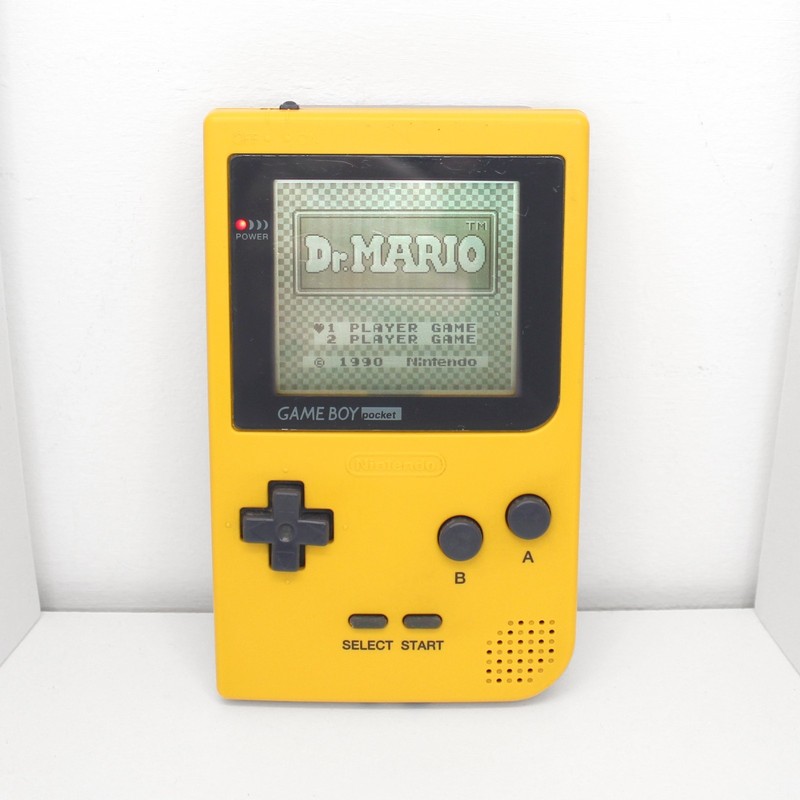 Nintendo Game Boy Pocket MGB-001, Yellow: Made in Japan, Tested, Working, Good