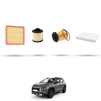 Hoffcar Wartungskit - 4 Filter Kompatibel Mit Citroen C3 Aircross 1.6 Bluehd