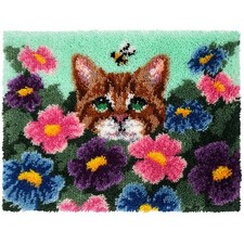 Herrschners  Garden Hunter Latch Hook Kit