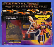 TRANSFORMERS G1 PREDACON DIVEBOMB COMPLETE WITH BOX METAL 1986