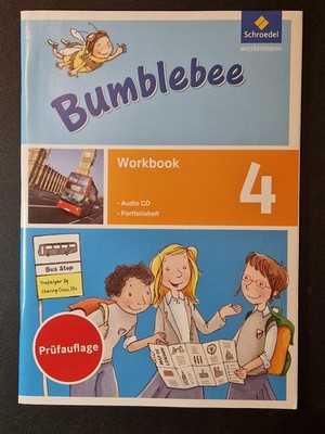 Bumblebee 4 - Workbook - Audio-CD & Portfolioheft - Schroedel - NEU