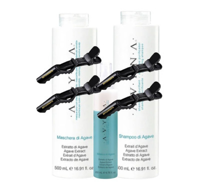 Avyna Shampoo Agave & Maschera Agave & Bifacico 16.91fl Oz Oil Control