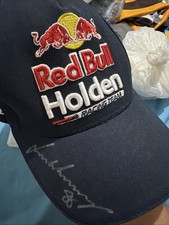 Jamie Whincup Red Bull Holden Racing Team cap Hand Signed Autograph