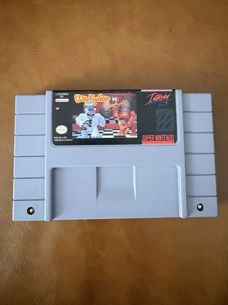 Las mejores ofertas en Clay FIGHTER Nintendo SNES videojuegos | eBay