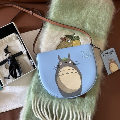 LOEWE x Studio Ghibli My Neighbor Totoro Collaboration Heel Pouch