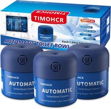 Toilet Bowl Cleaner, Automatic Long Lasting Continuous Toilet Bowl Cleaners, ...